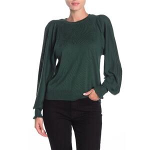 Joie - Cashmere blend - Knit sweater-
 Hunter Green -size small